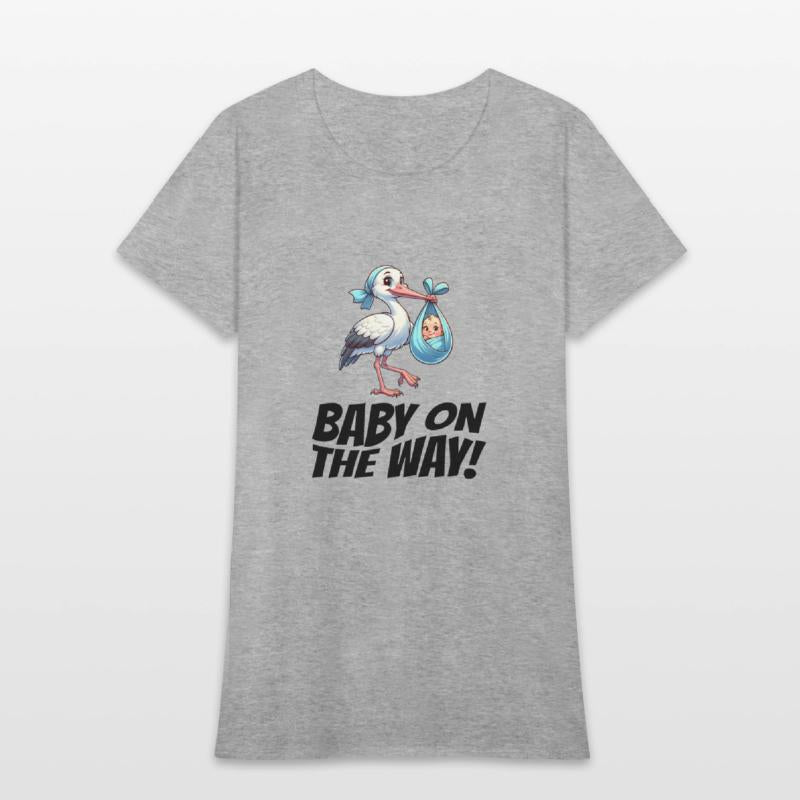 Expectant Mother Stork Brings The Beautiful News