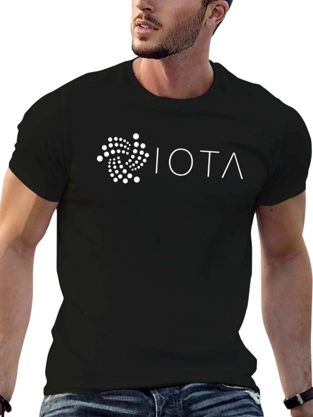 IOTA Crypto Black T-Shirt