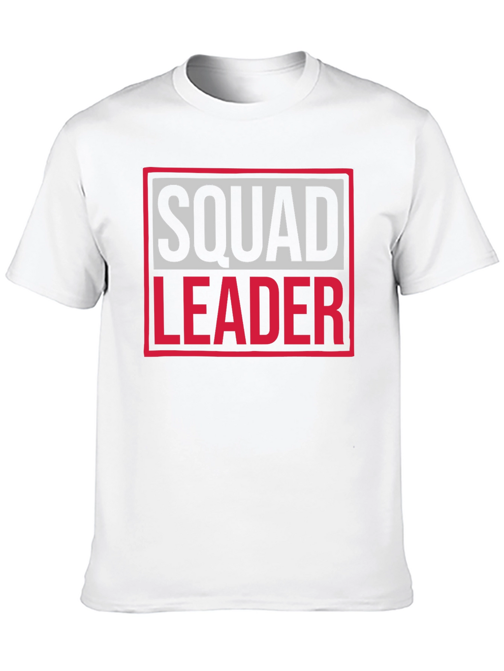 Squad Leader Graphic Tee - Black Cotton T-Shirt