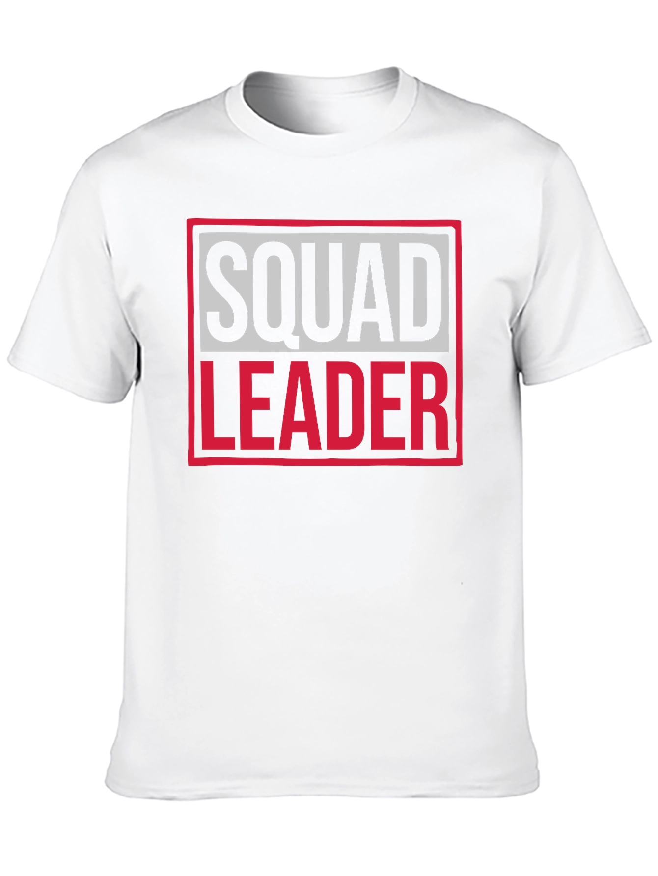 Squad Leader Graphic Tee - Black Cotton T-Shirt
