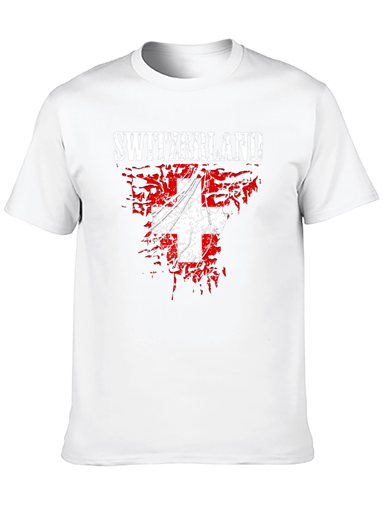 Switzerland Flag Graphic T-Shirt