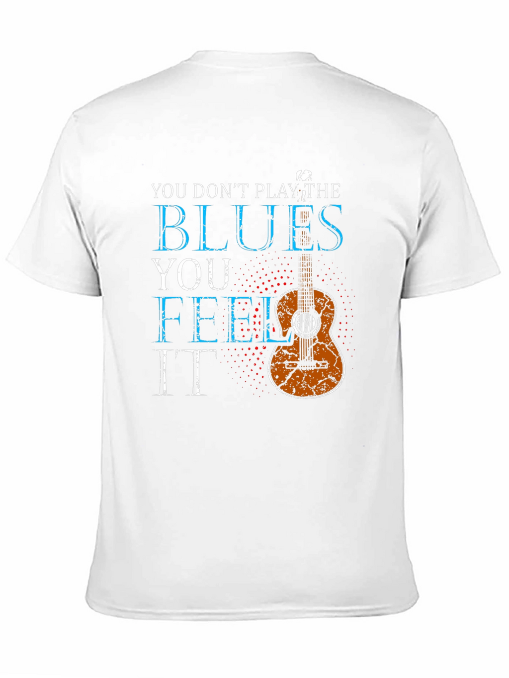 Blues Music Guitar Graphic T-Shirt
