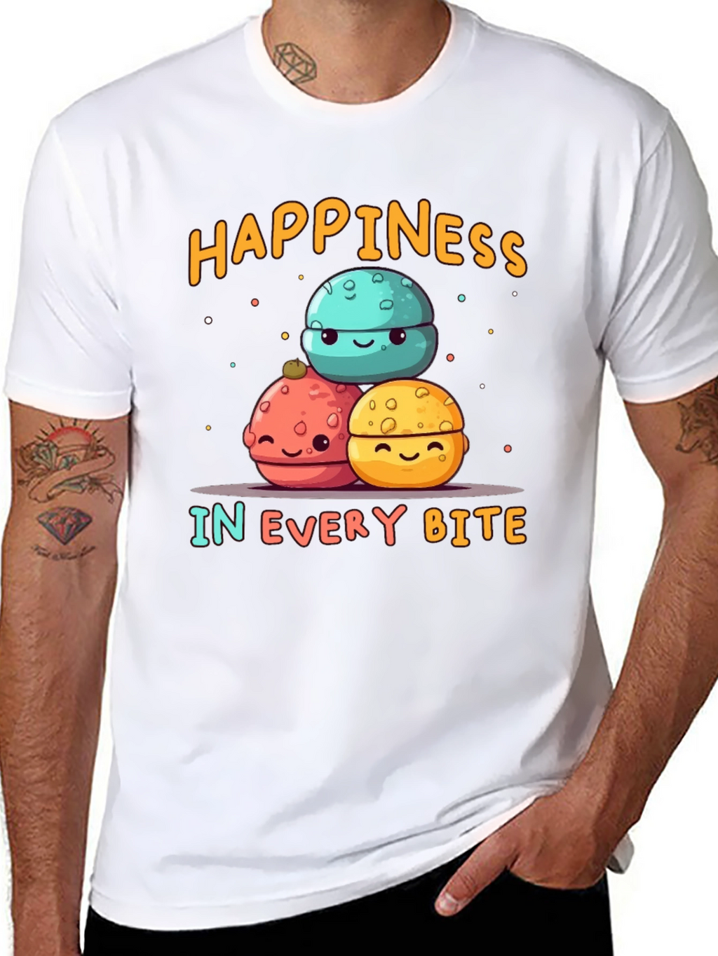 Happiness in Every Bite T-Shirt