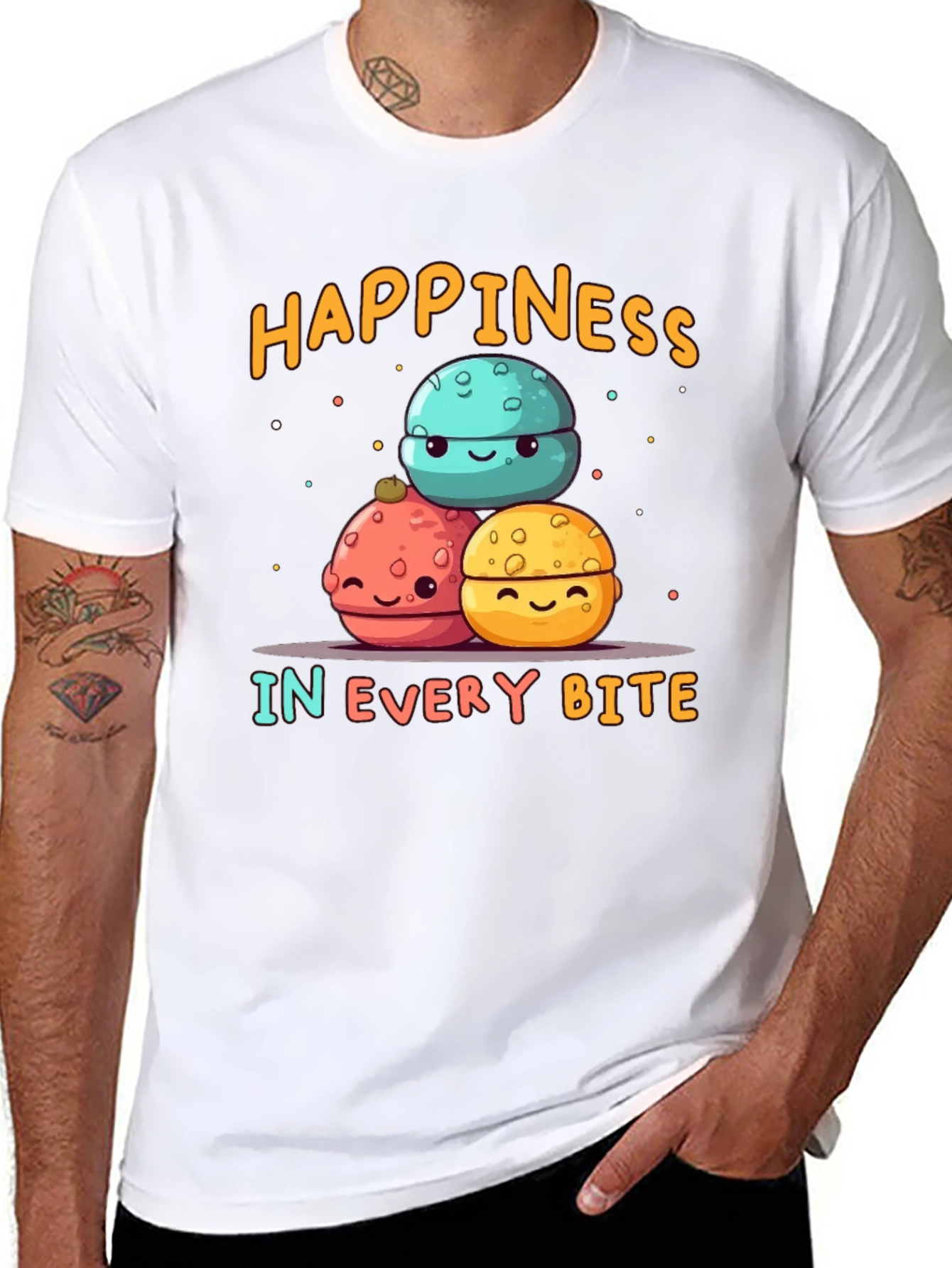 Happiness in Every Bite T-Shirt
