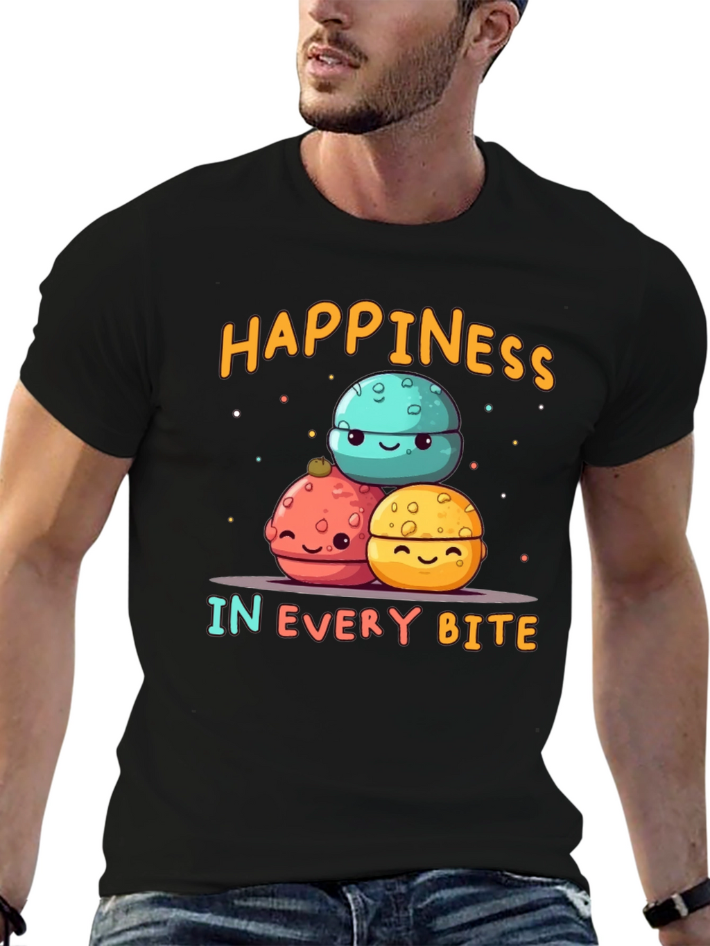Happiness in Every Bite T-Shirt