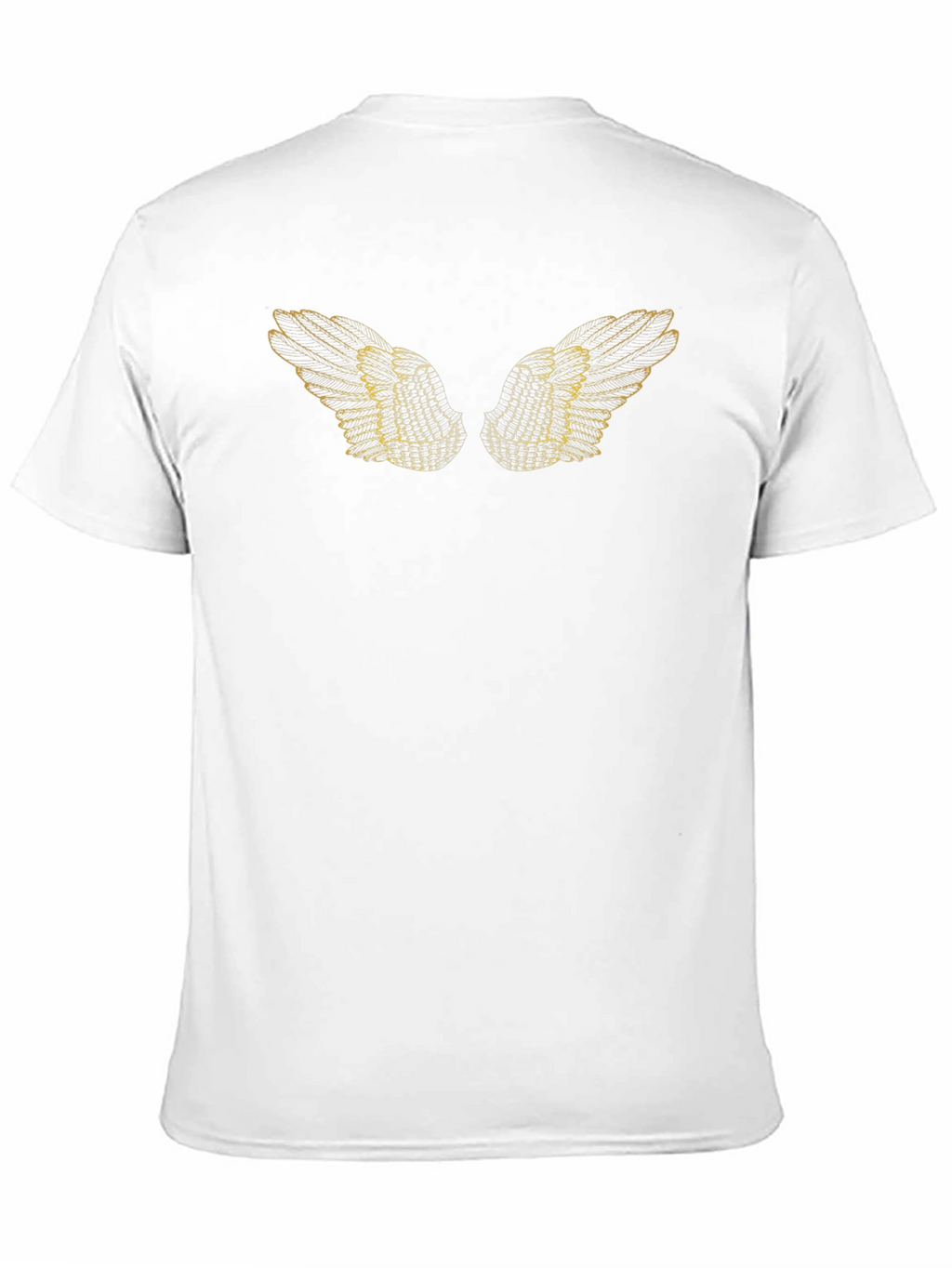 Winged Graphic Black Tee - Unisex
