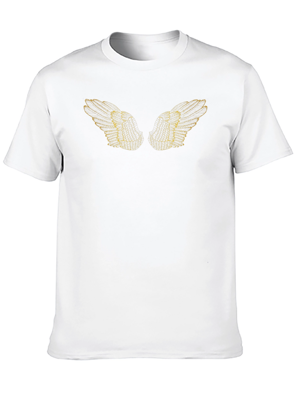 Winged Graphic Black Tee - Unisex