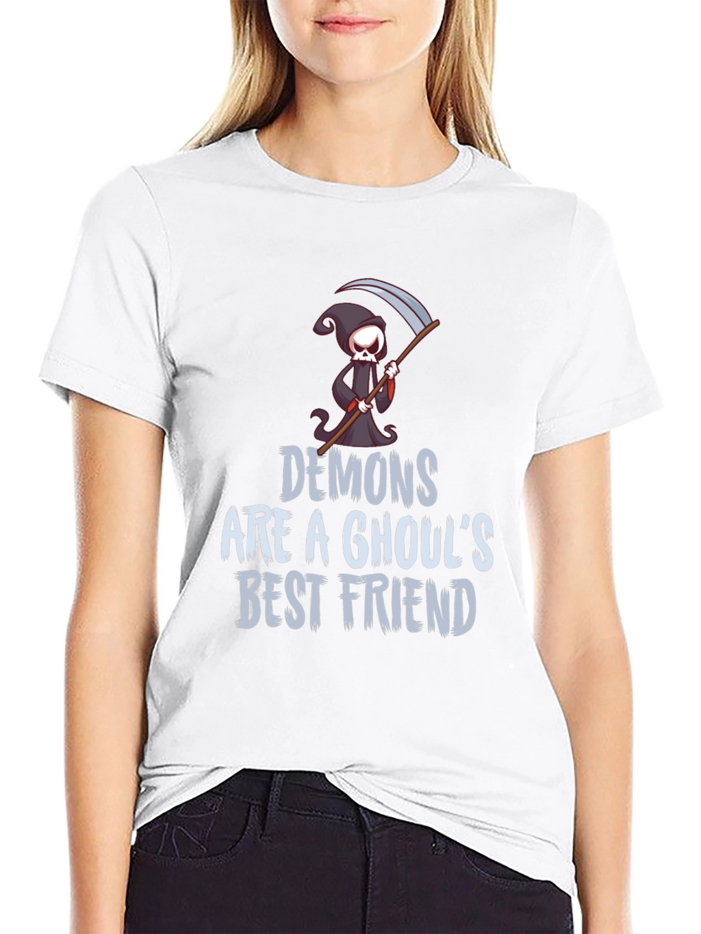 Demons Are A Ghouls Best Friend Graphic Tee