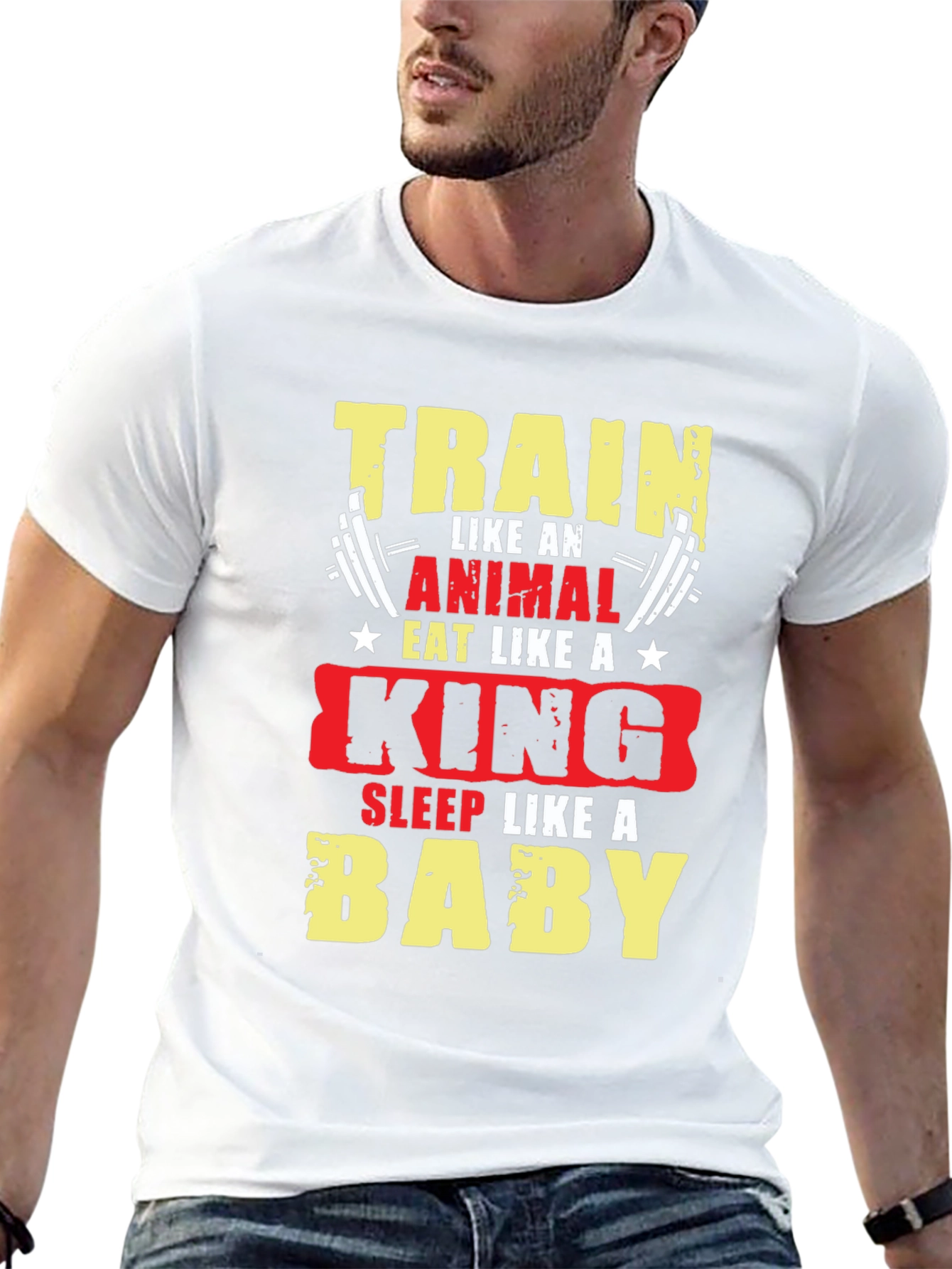 Train Like An Animal Graphic T-Shirt