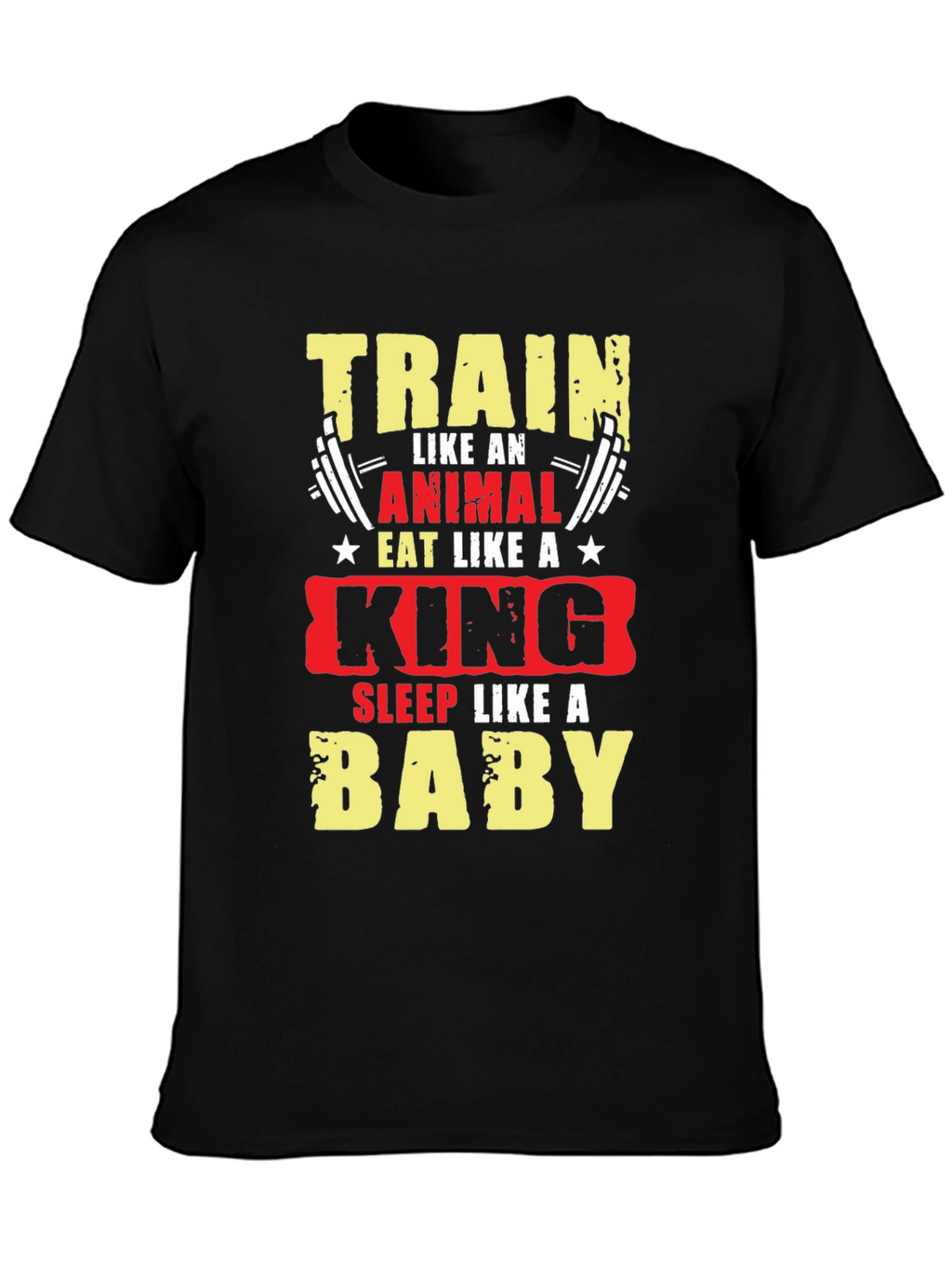 Train Like An Animal Graphic T-Shirt