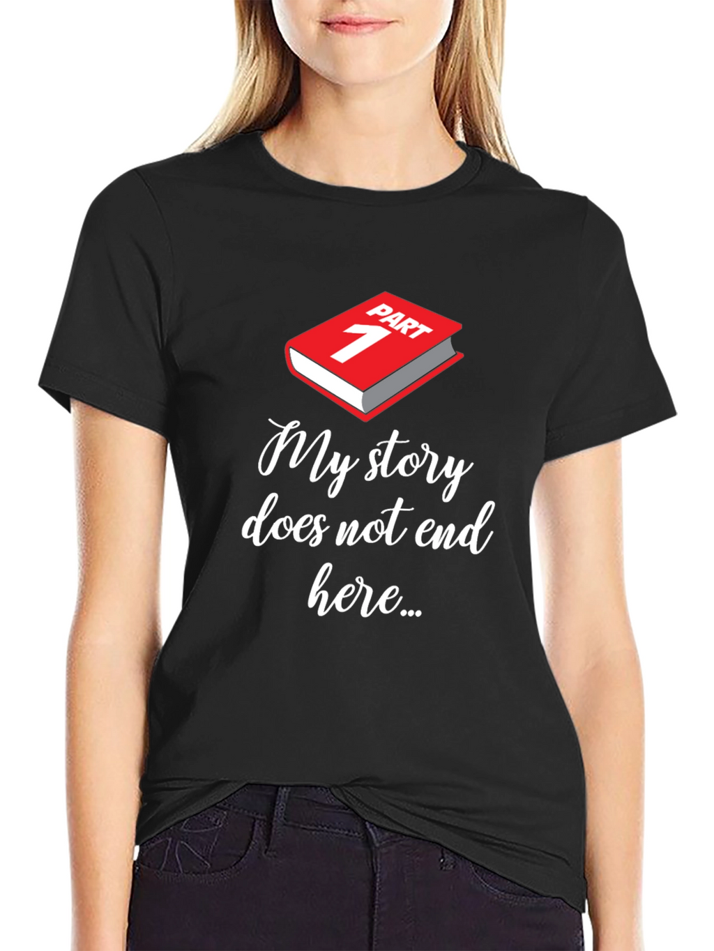 My Story Part 1 Black Graphic Tee