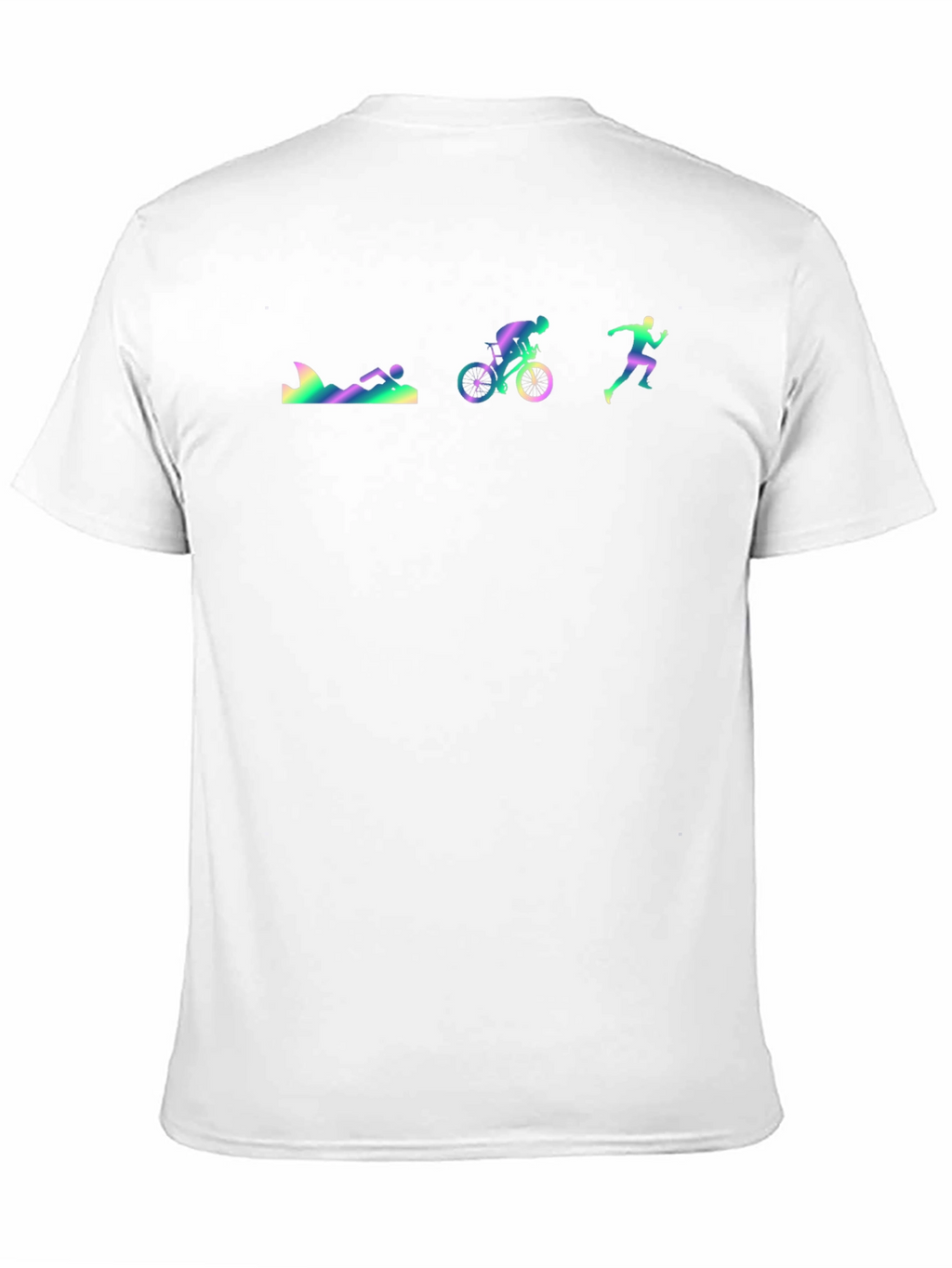 Triathlon Graphic Tee - Swim Bike Run