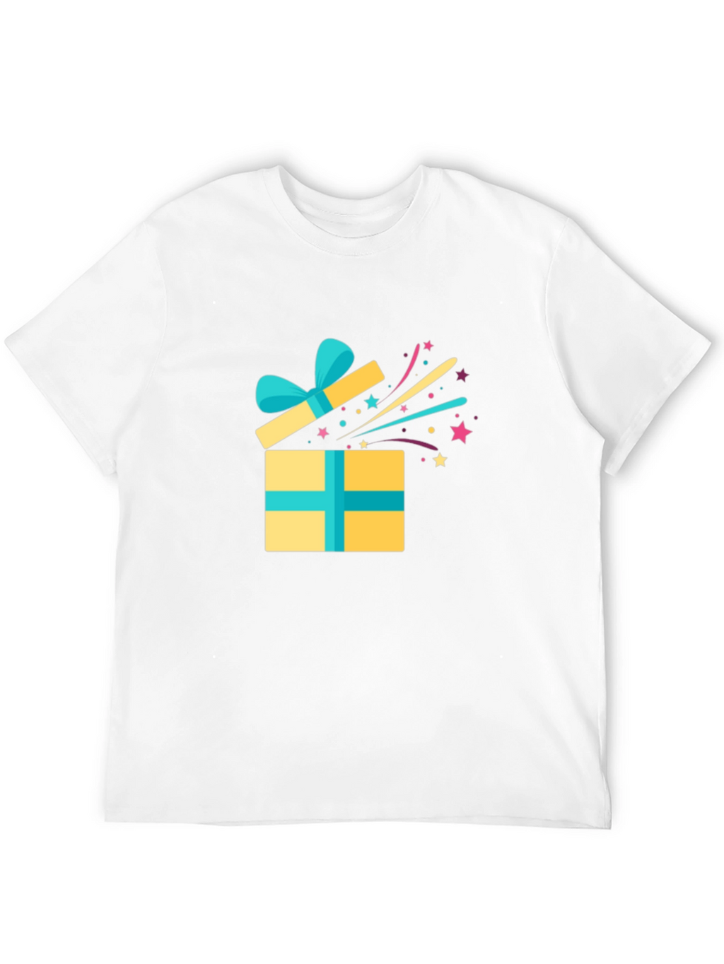 Gift Box Graphic Tee - Celebration T-Shirt