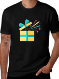 Gift Box Graphic Tee - Celebration T-Shirt