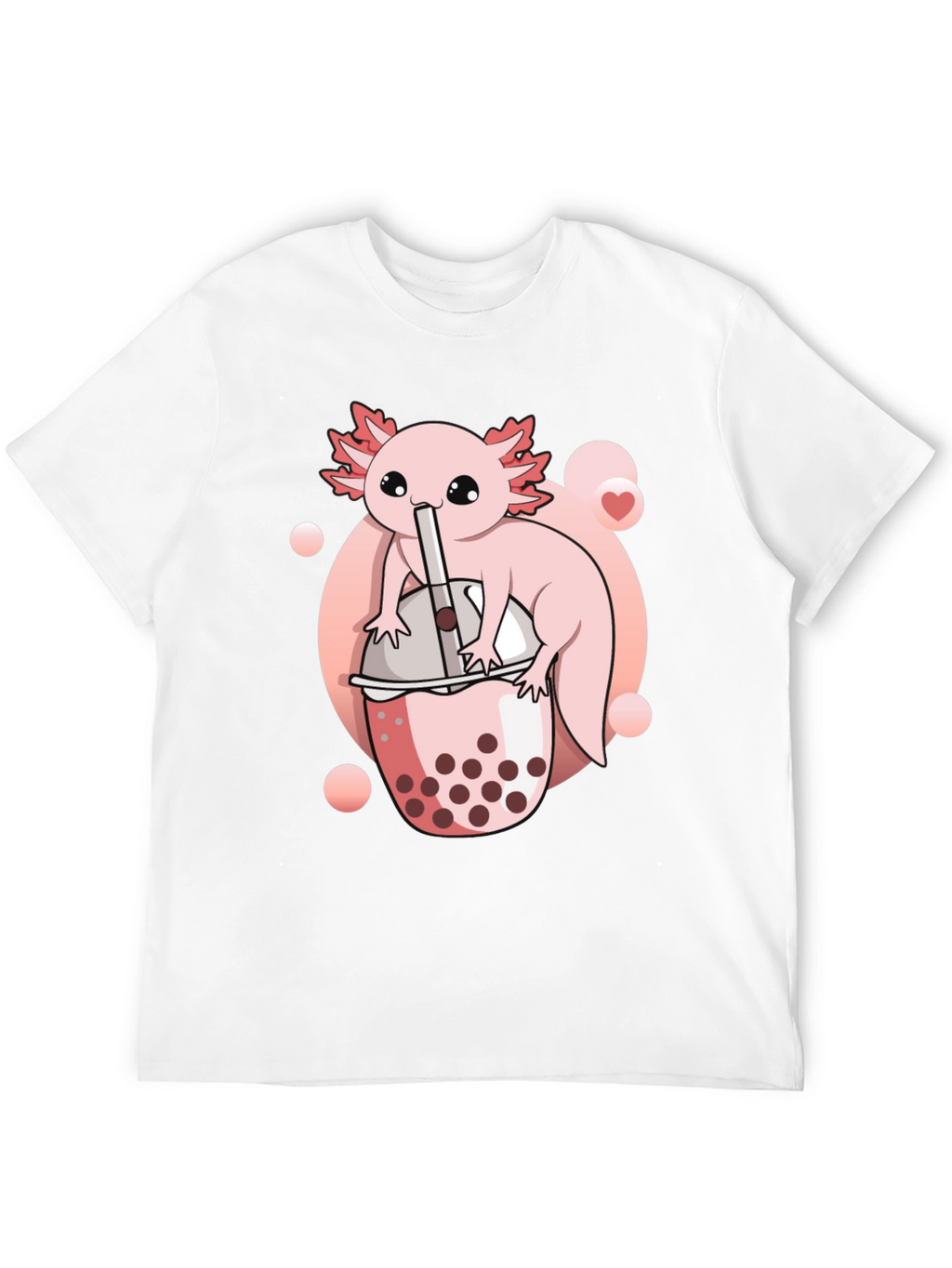 Axolotl Boba Tea Graphic Tee