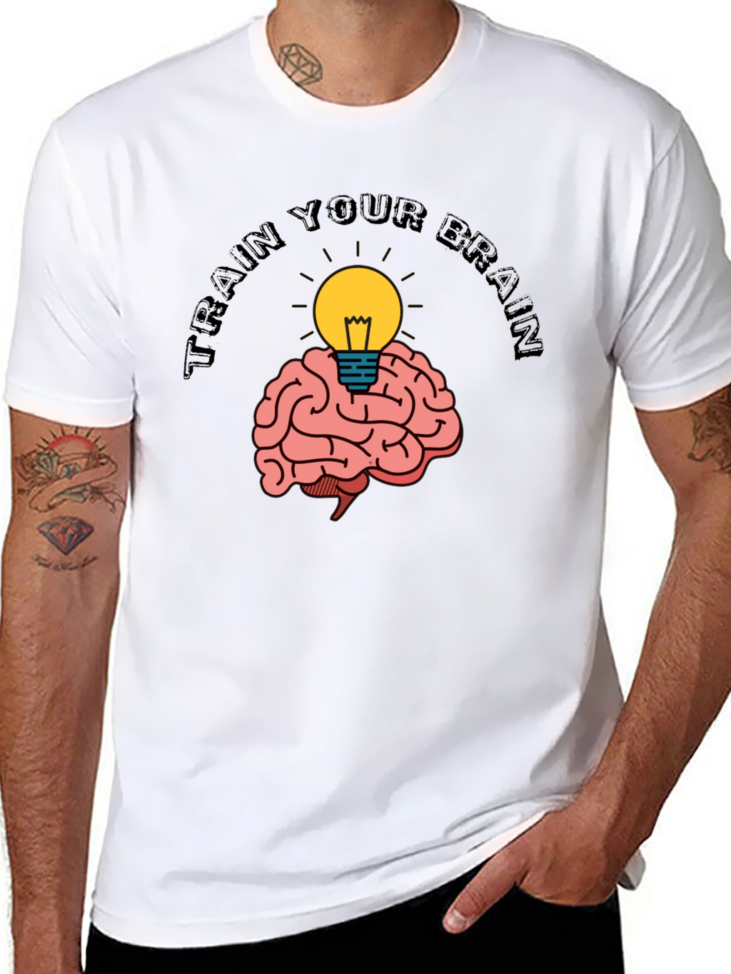 Train Your Brain Graphic Tee