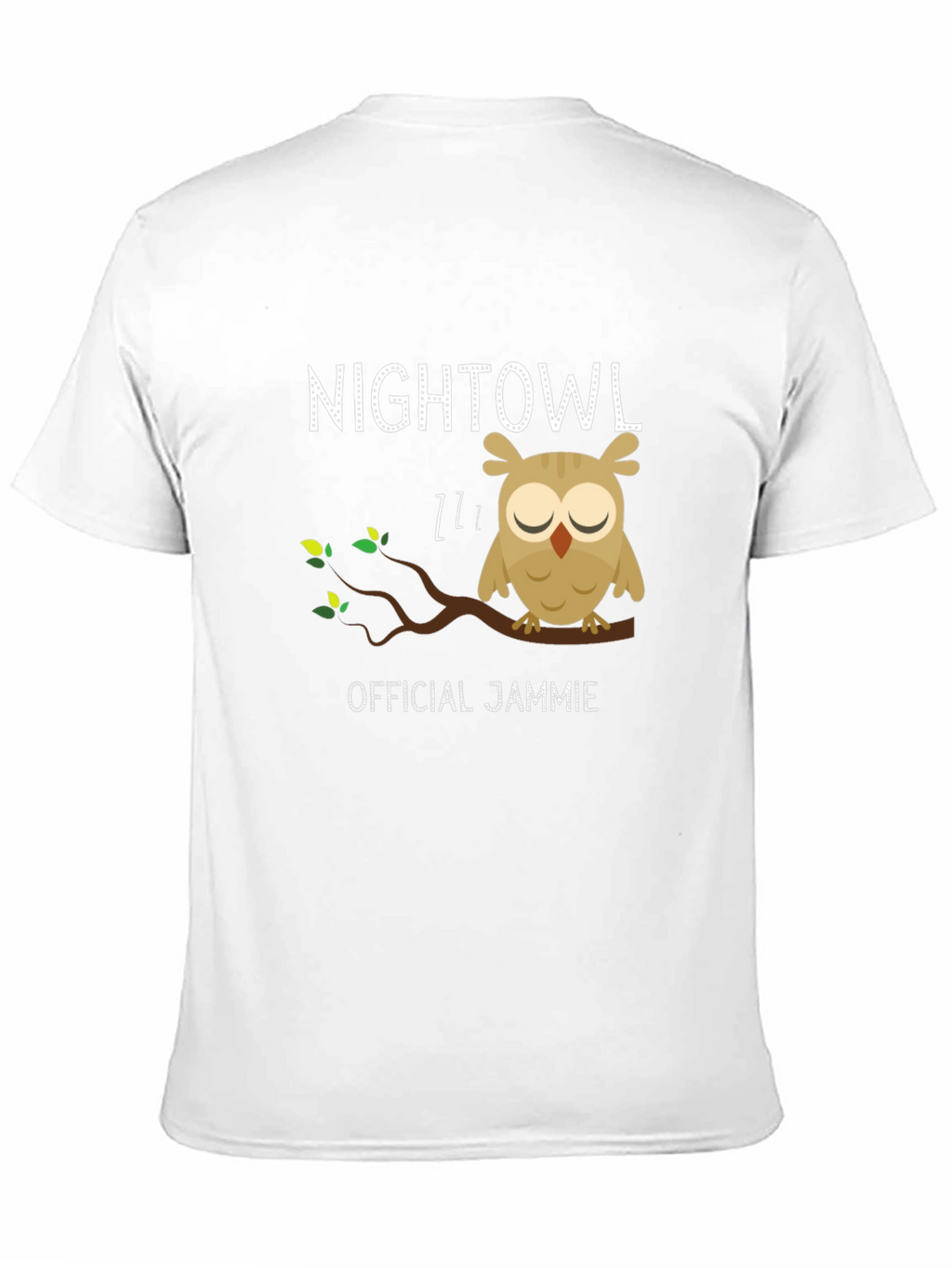Night Owl Official Jammie Black T-Shirt