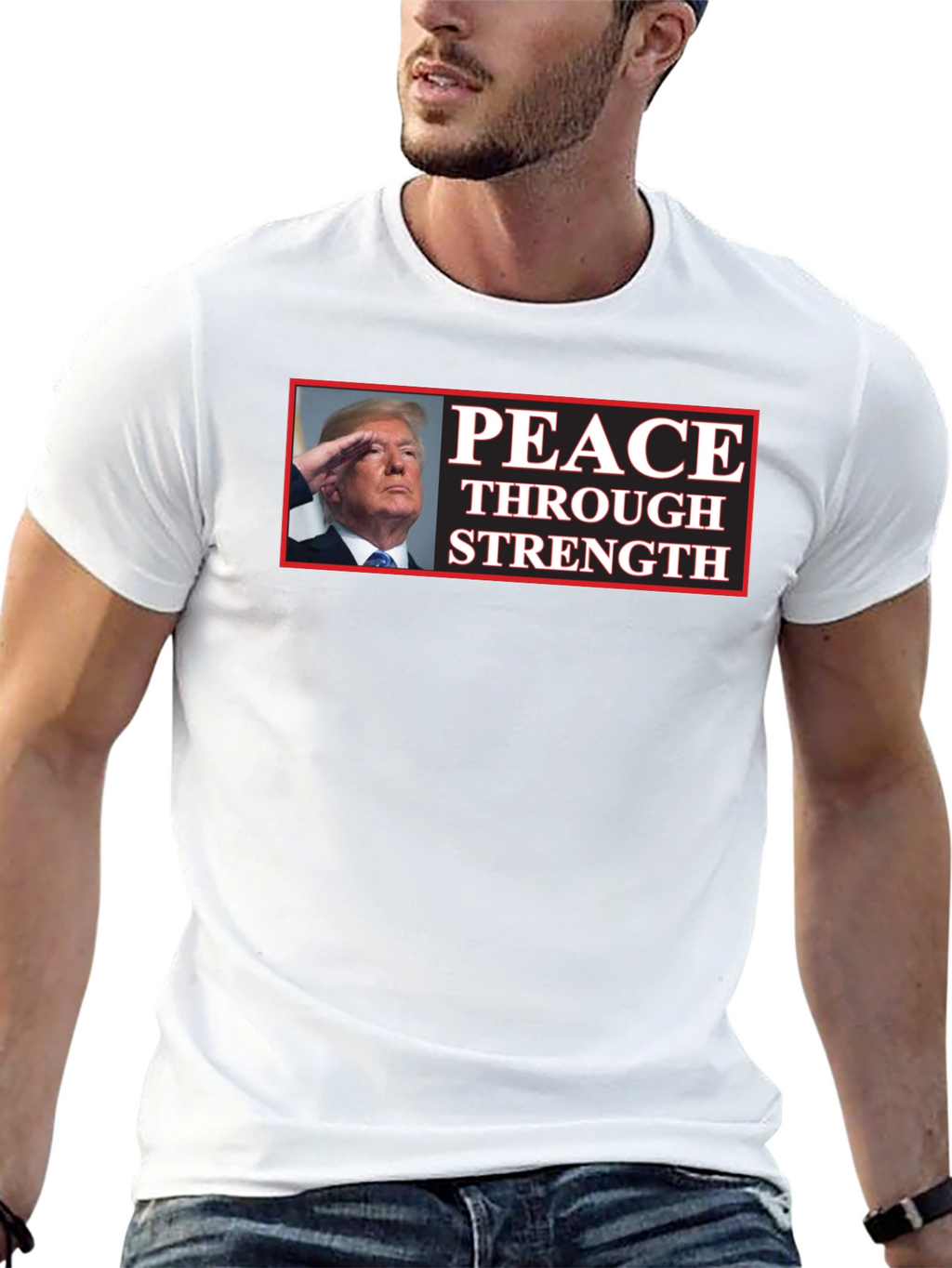 Peace Through Strength Trump T-Shirt
