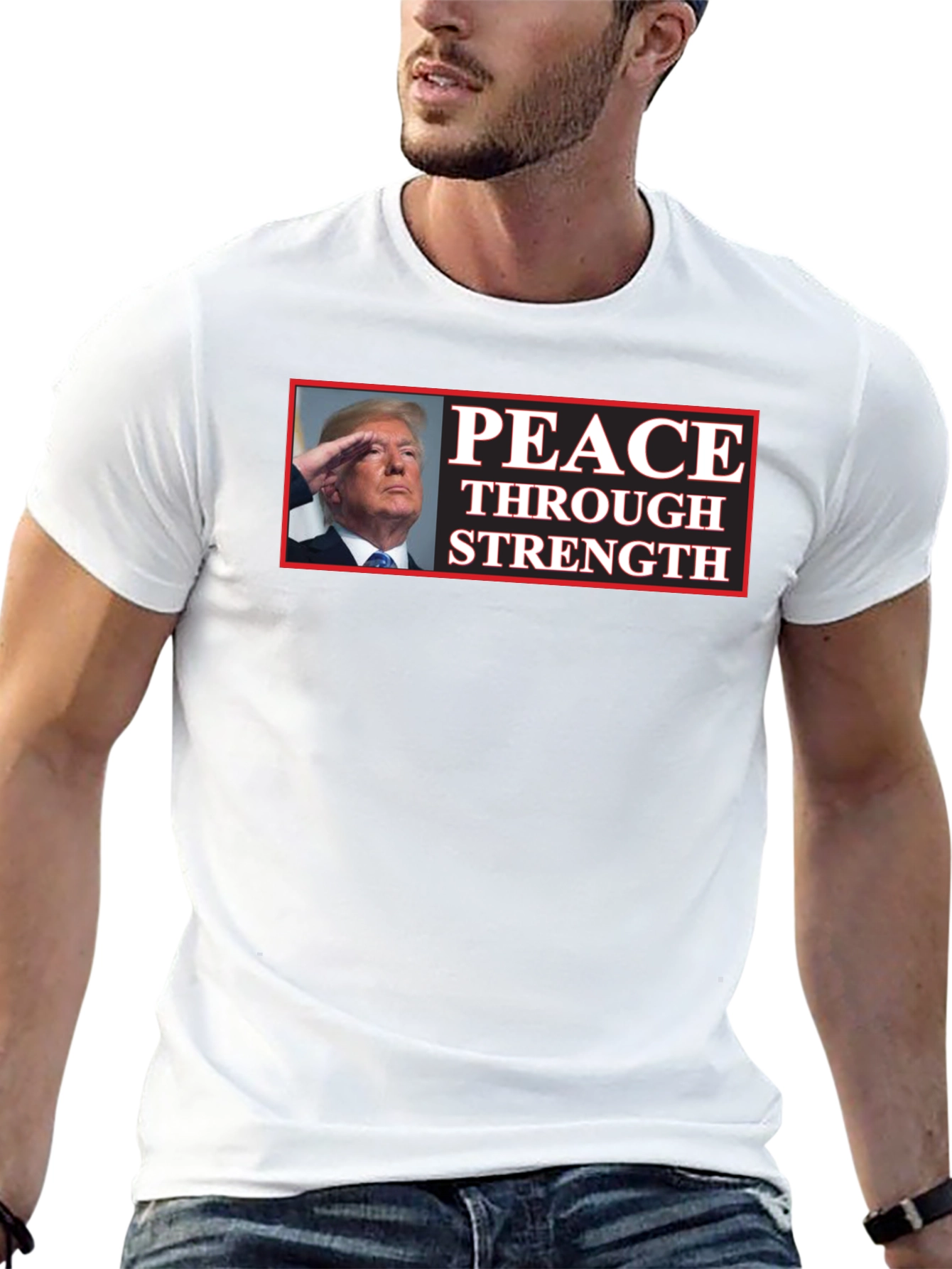 Peace Through Strength Trump T-Shirt