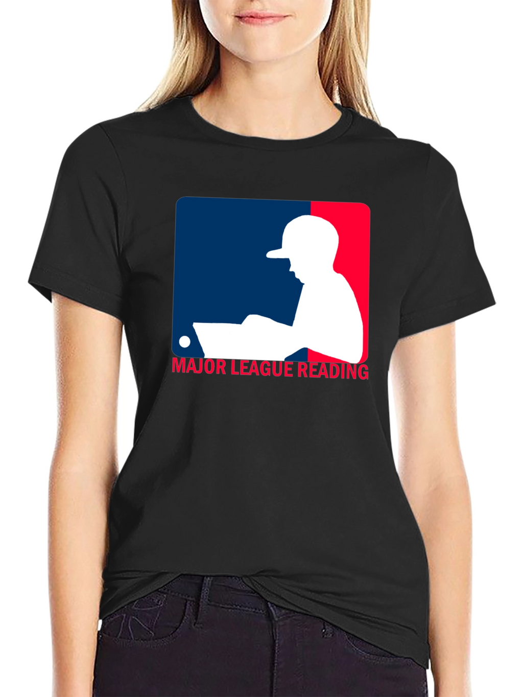 Major League Reading Black T-Shirt