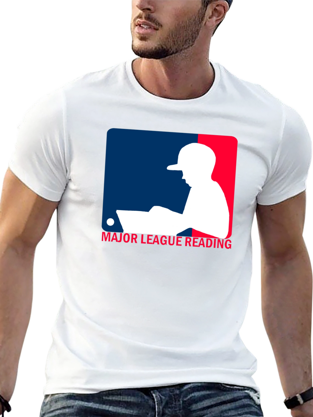 Major League Reading Black T-Shirt
