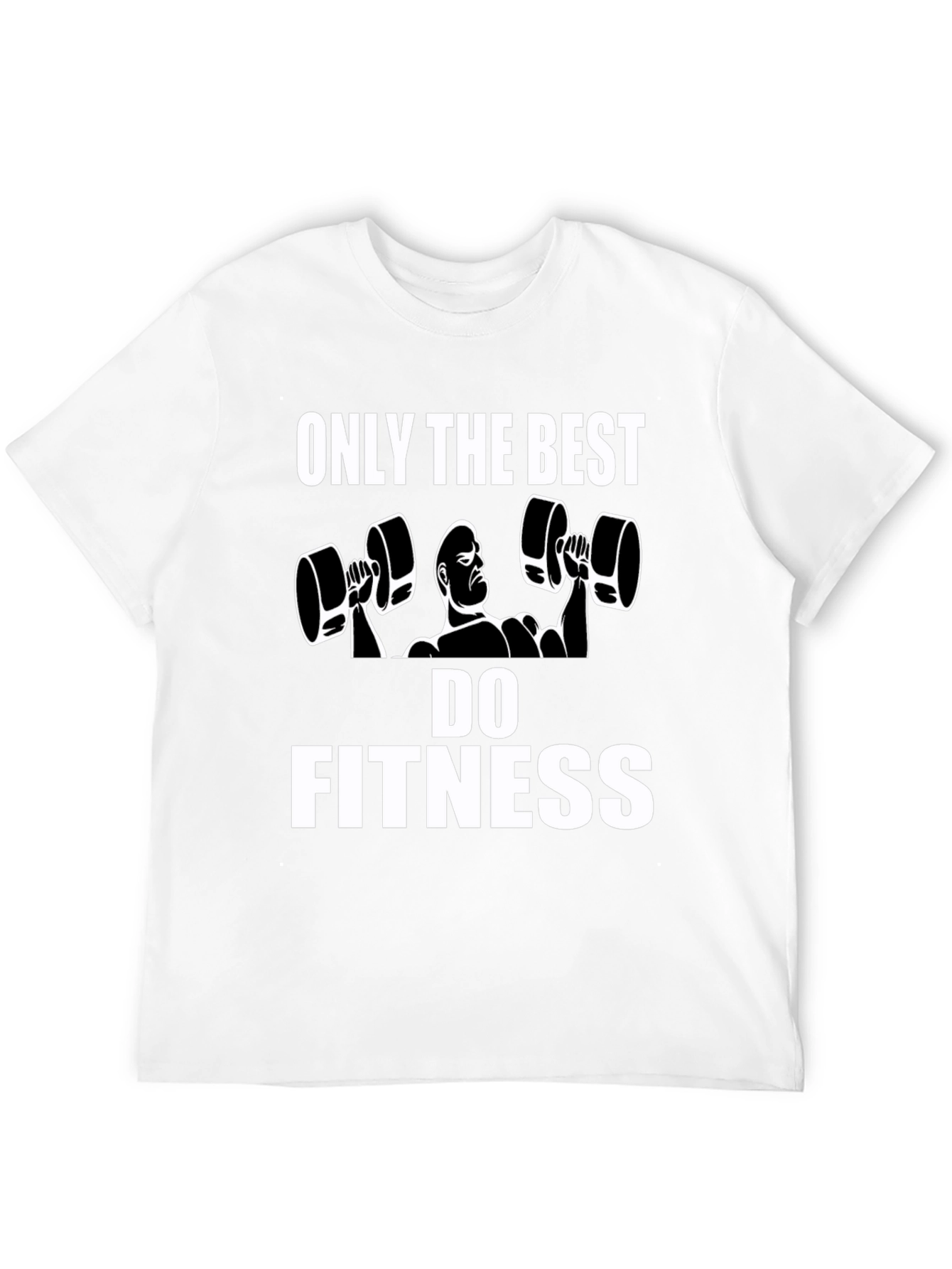 Fitness Graphic Tee - Only the Best Do Fitness
