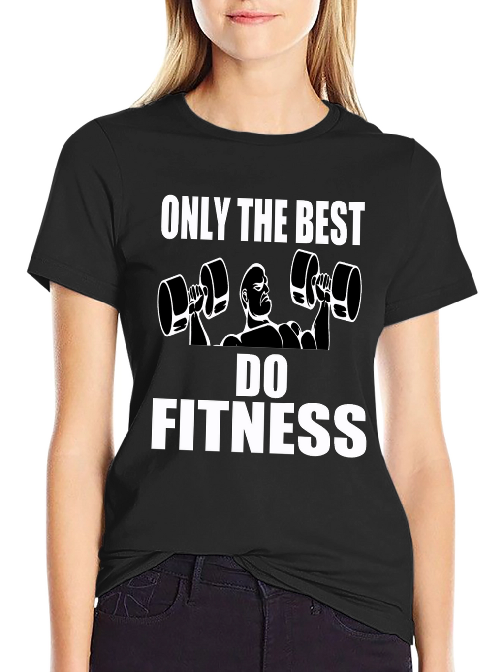 Fitness Graphic Tee - Only the Best Do Fitness