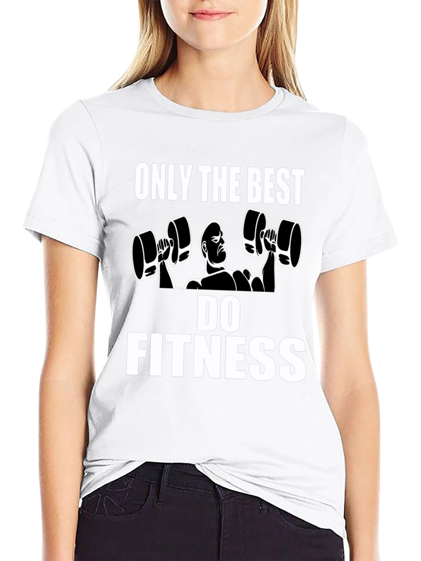 Fitness Graphic Tee - Only the Best Do Fitness