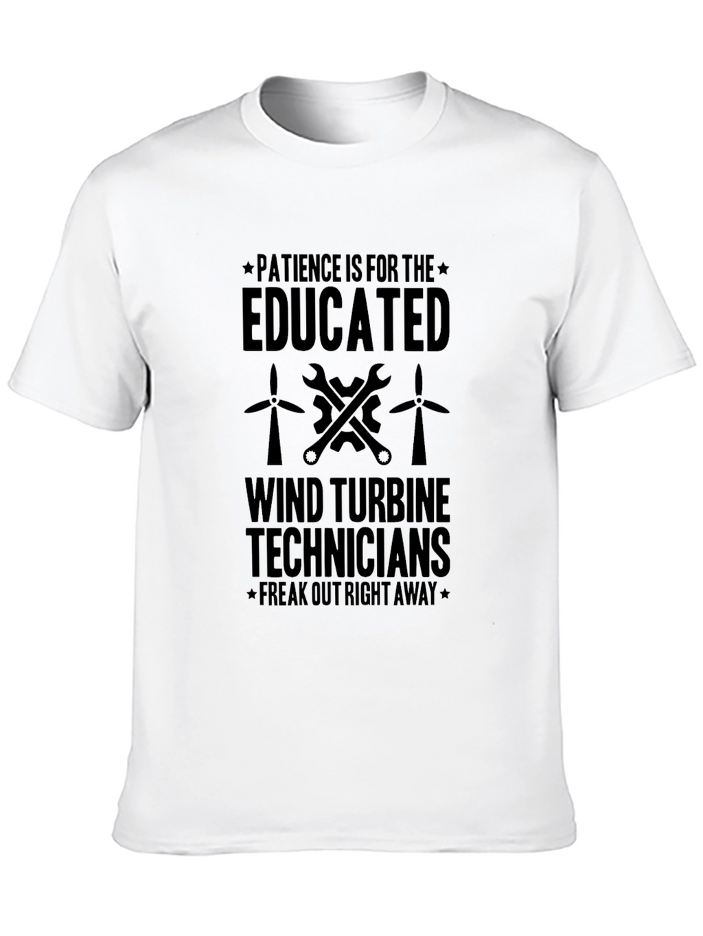Wind Turbine Technician Humor T-Shirt