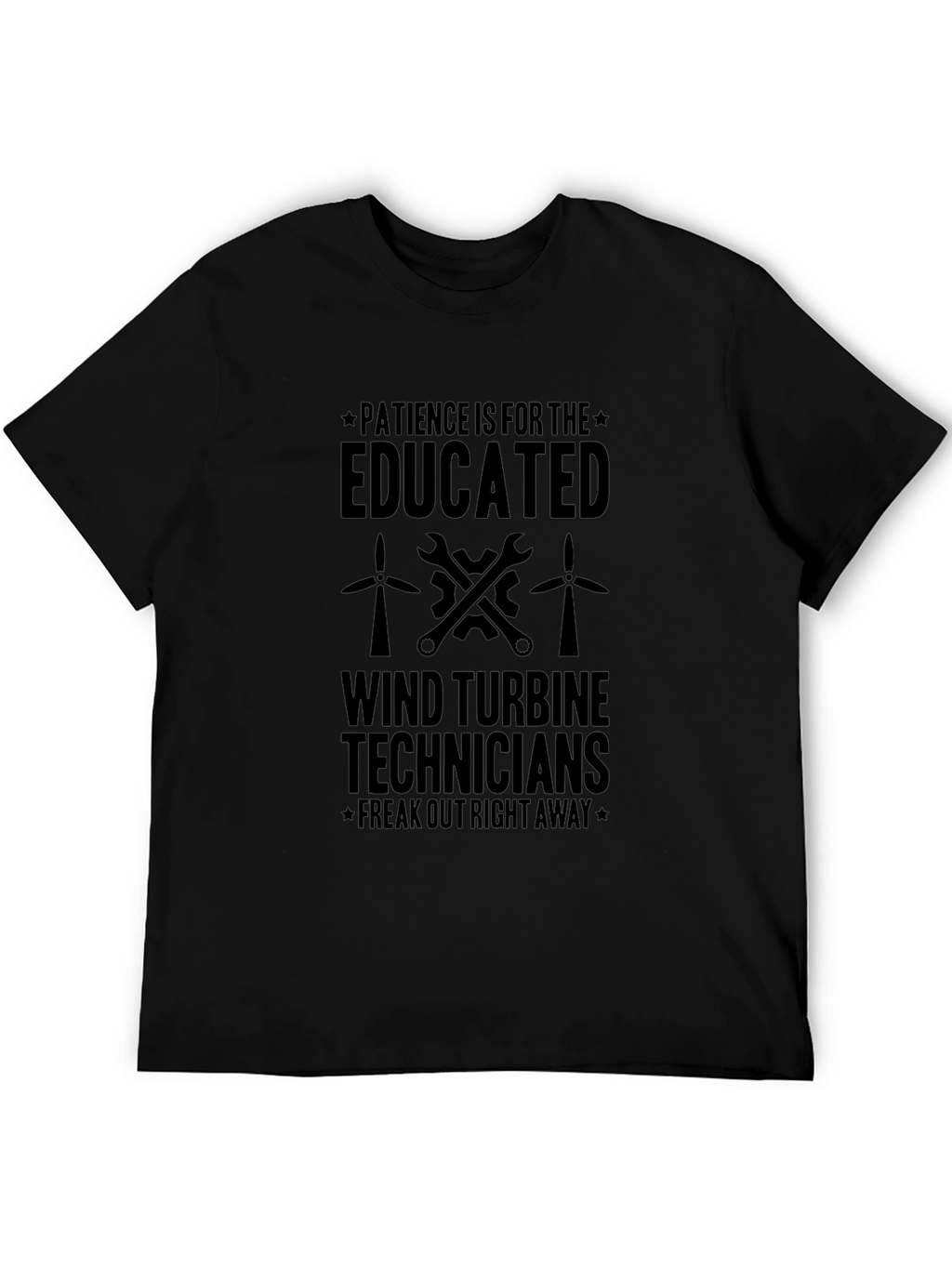 Wind Turbine Technician Humor T-Shirt