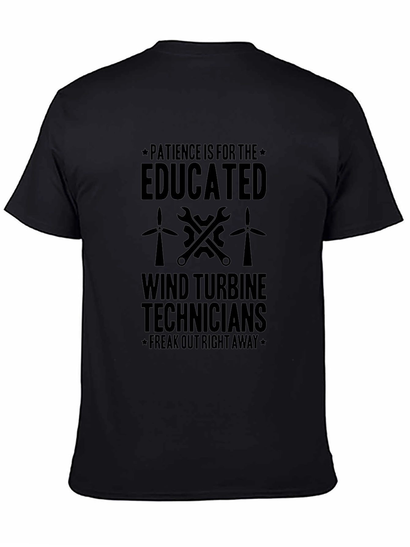 Wind Turbine Technician Humor T-Shirt