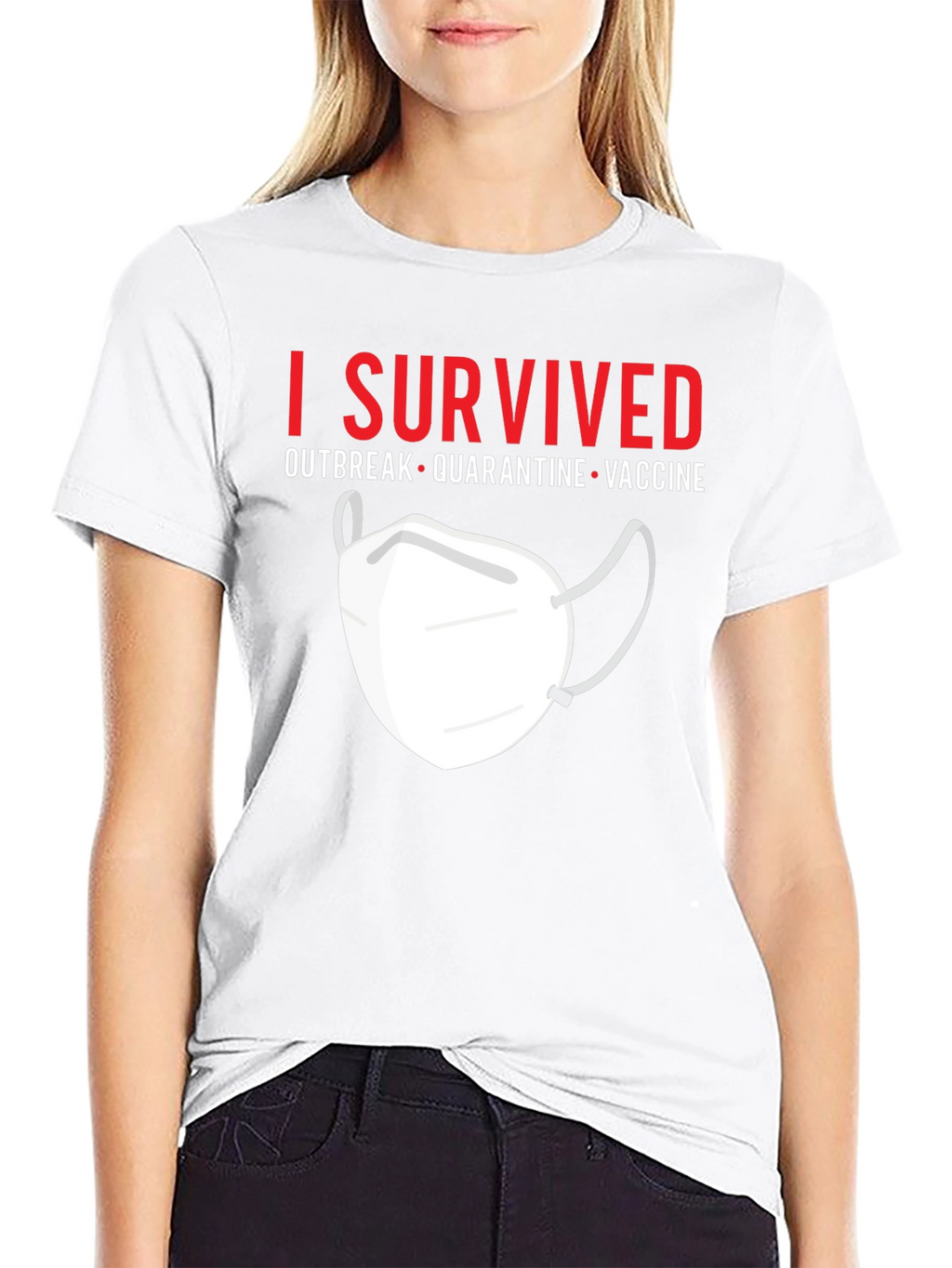I Survived Pandemic Black T-Shirt