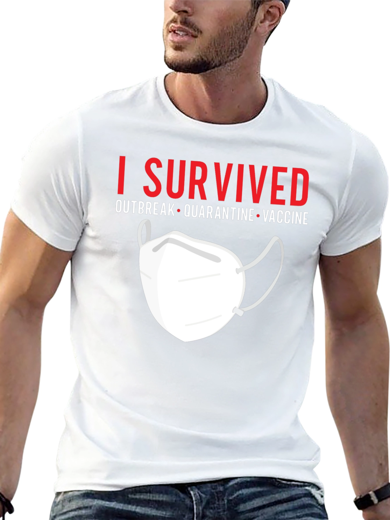 I Survived Pandemic Black T-Shirt