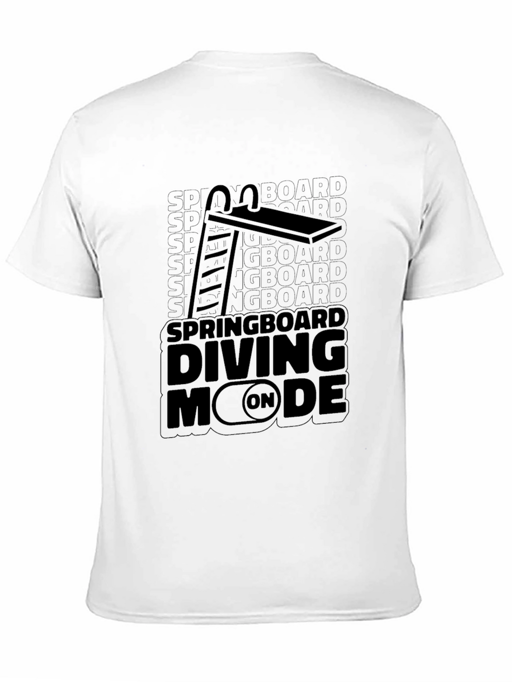 Springboard Diving Mode On T-Shirt