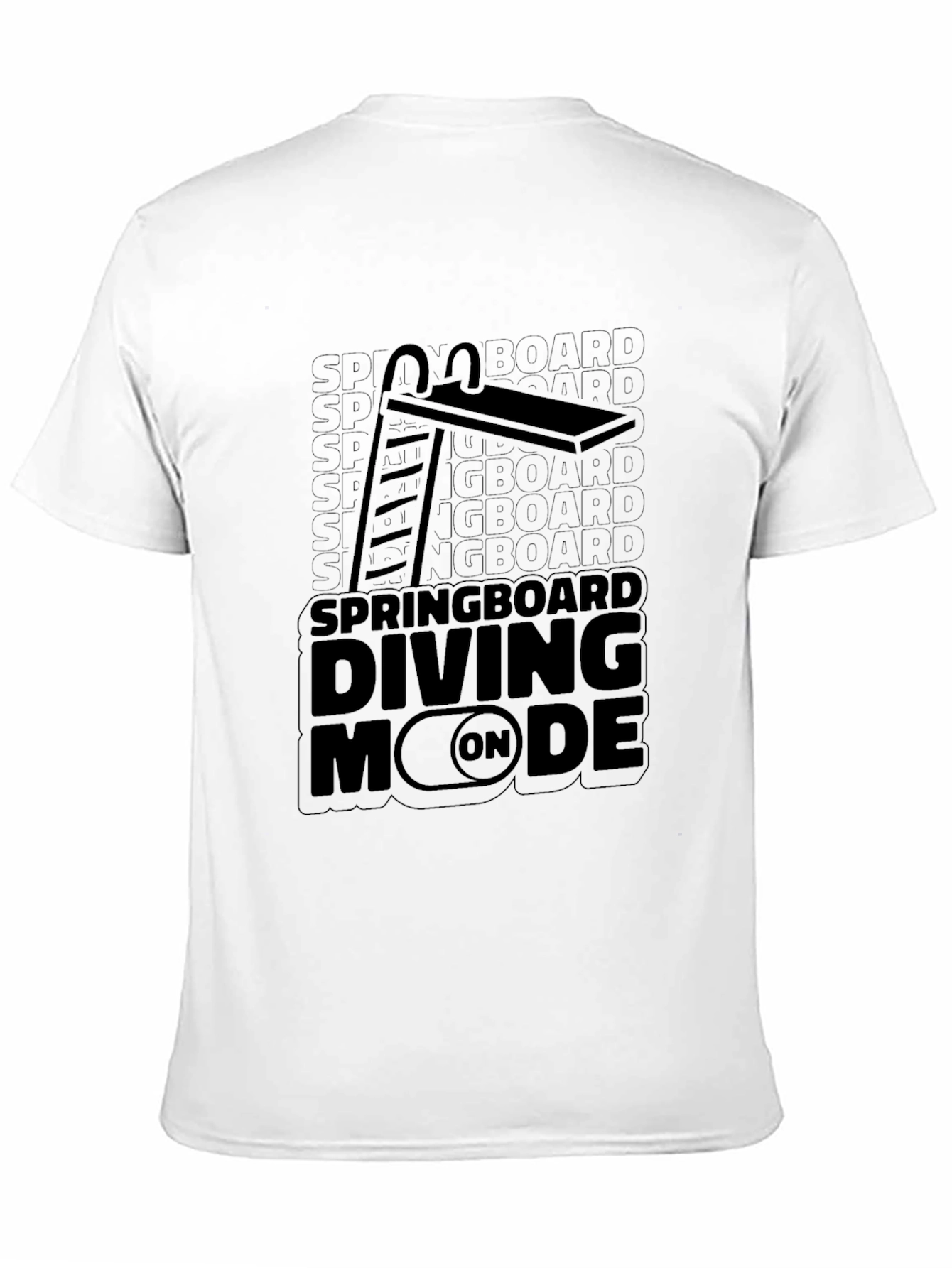 Springboard Diving Mode On T-Shirt