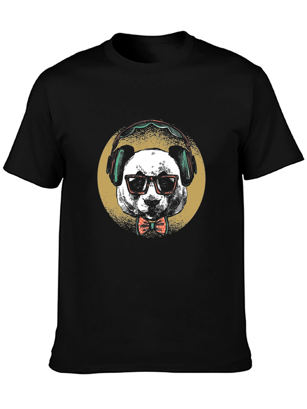 Panda DJ Graphic T-Shirt - Cool & Unique Style
