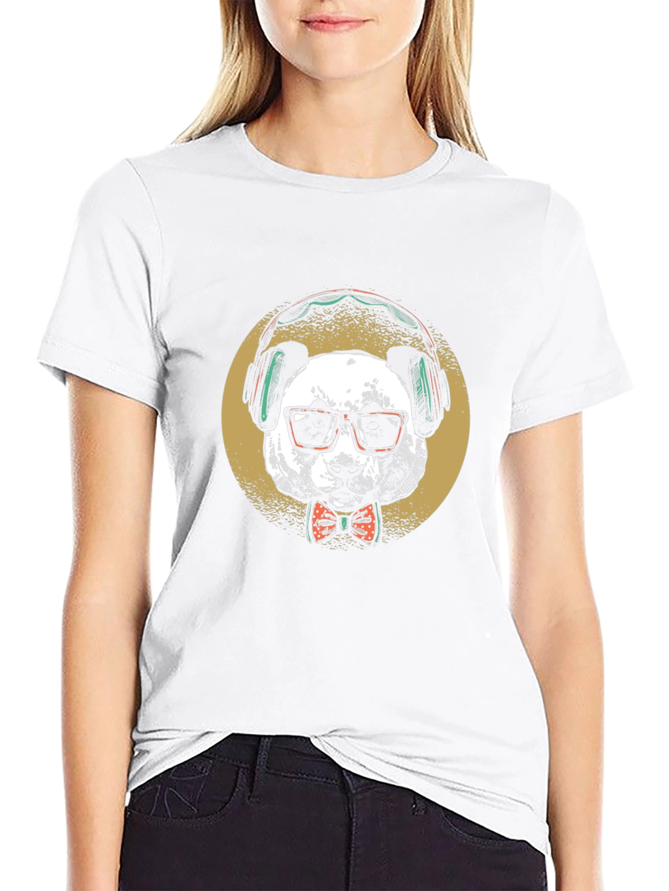Panda DJ Graphic T-Shirt - Cool & Unique Style