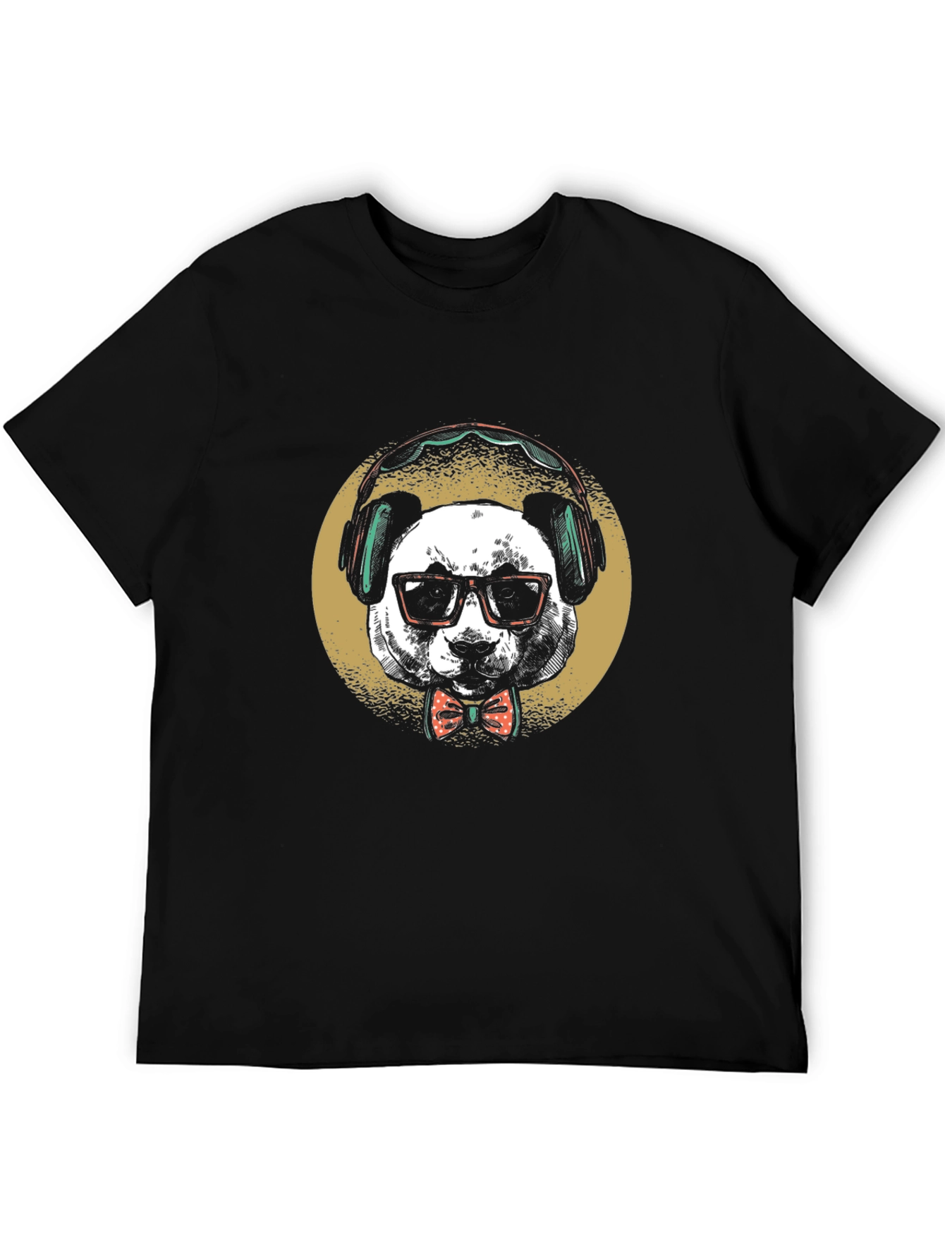 Panda DJ Graphic T-Shirt - Cool & Unique Style