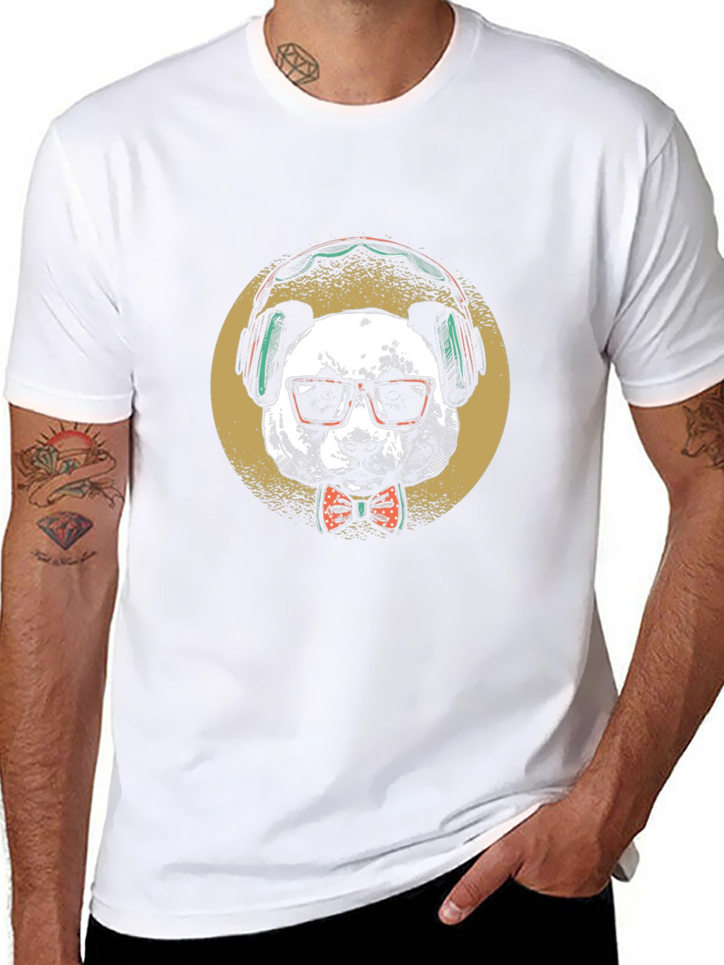 Panda DJ Graphic T-Shirt - Cool & Unique Style