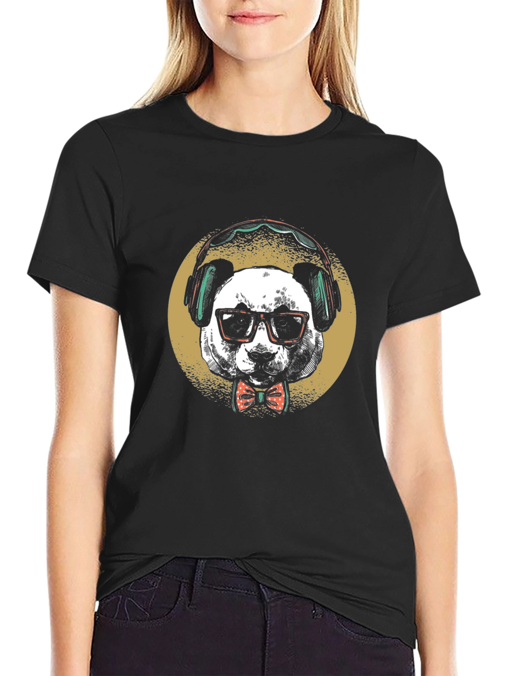 Panda DJ Graphic T-Shirt - Cool & Unique Style