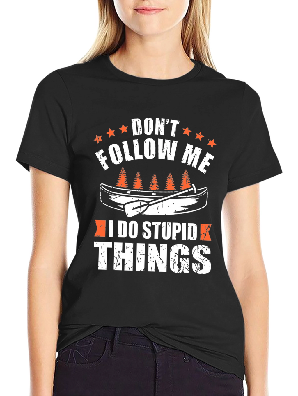 Dont Follow Me Canoe T-Shirt