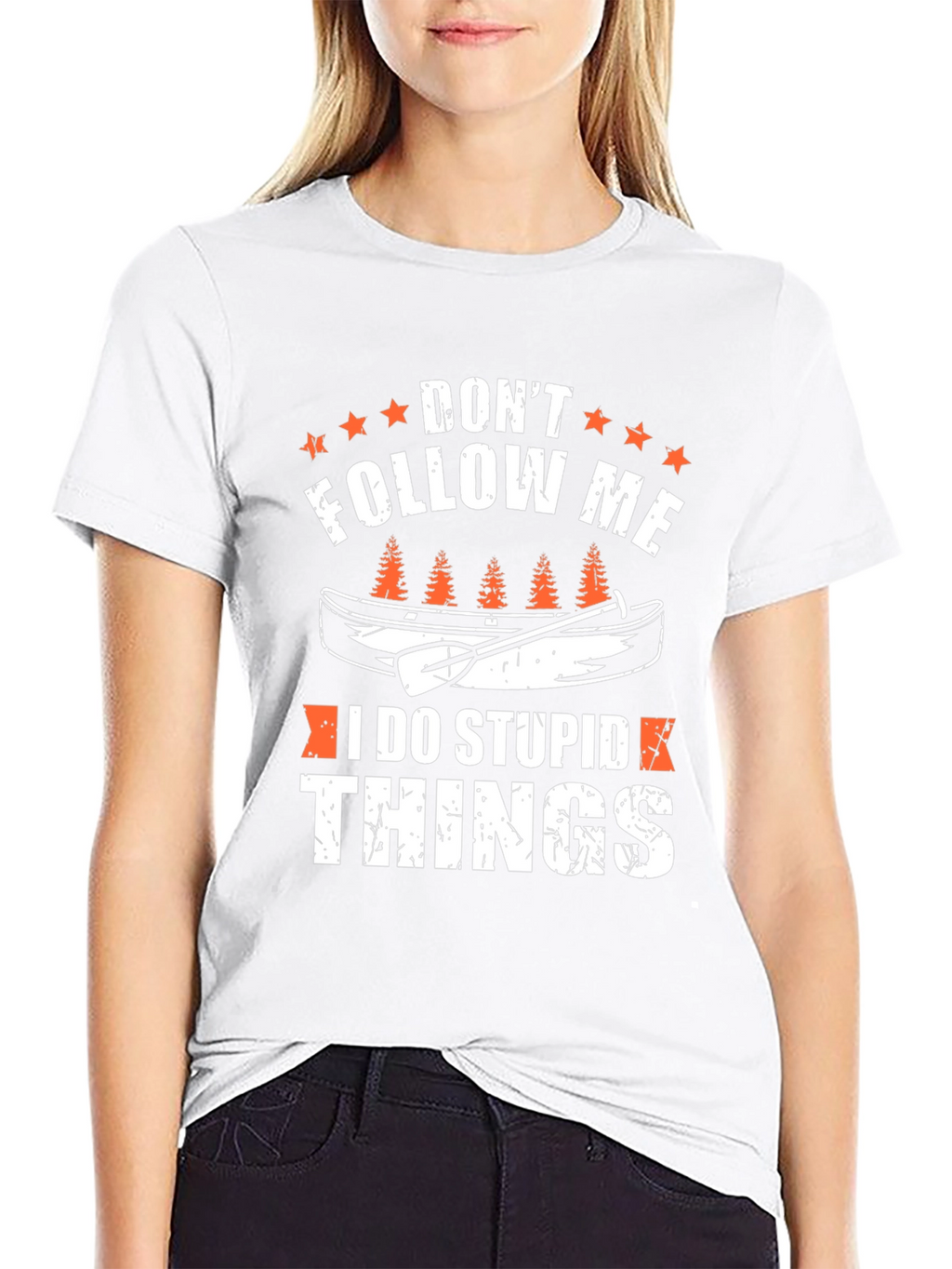 Dont Follow Me Canoe T-Shirt