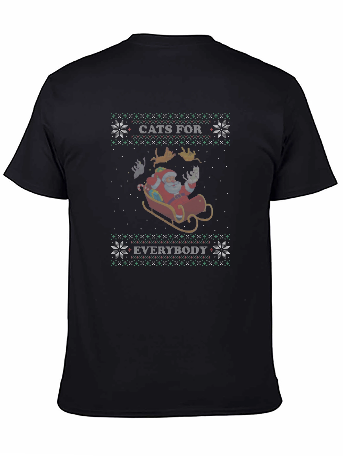 Cats For Everybody Christmas T-Shirt