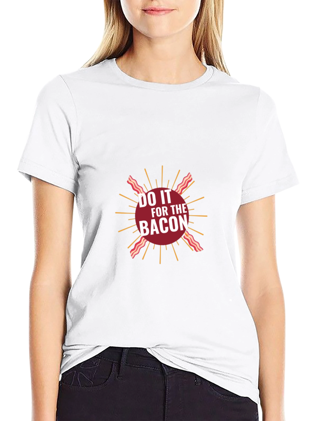 Do It for The Bacon Graphic T-Shirt