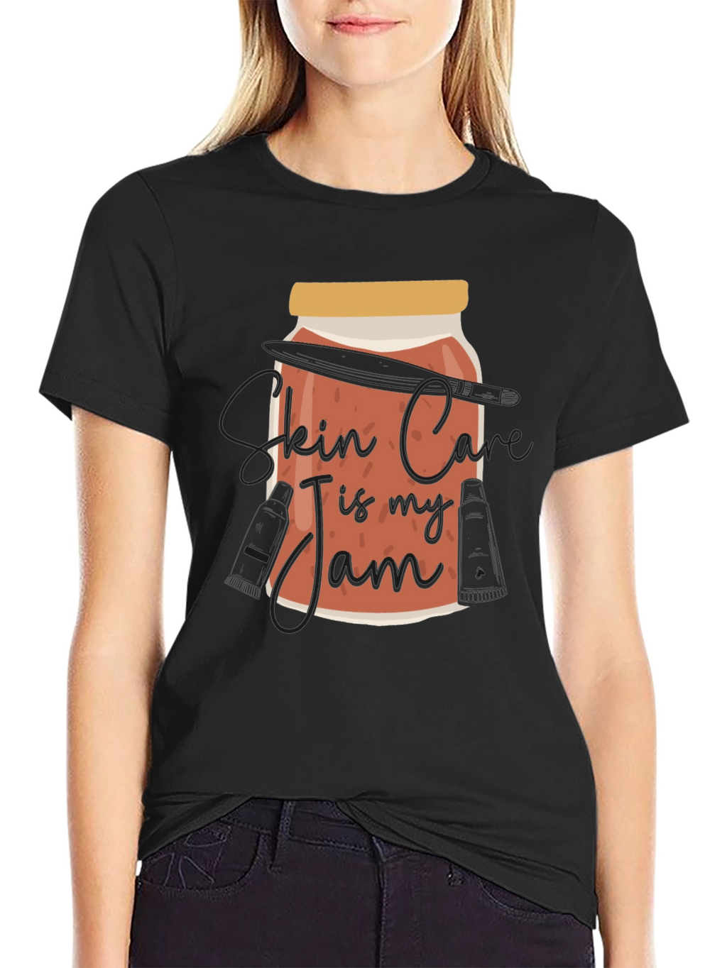Skin Care Is My Jam Graphic Tee