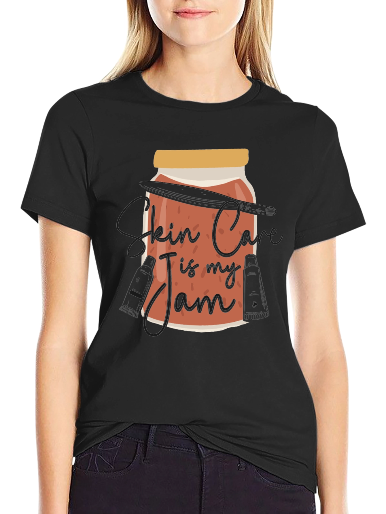 Skin Care Is My Jam Graphic Tee
