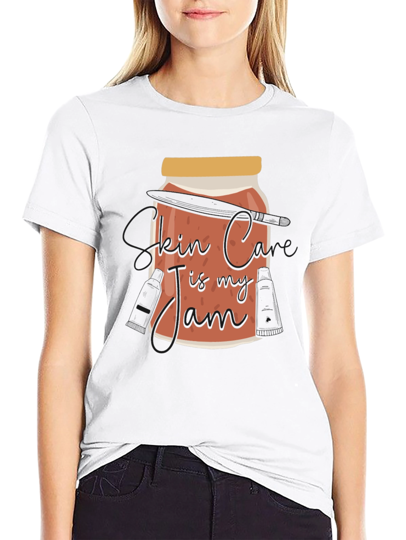 Skin Care Is My Jam Graphic Tee