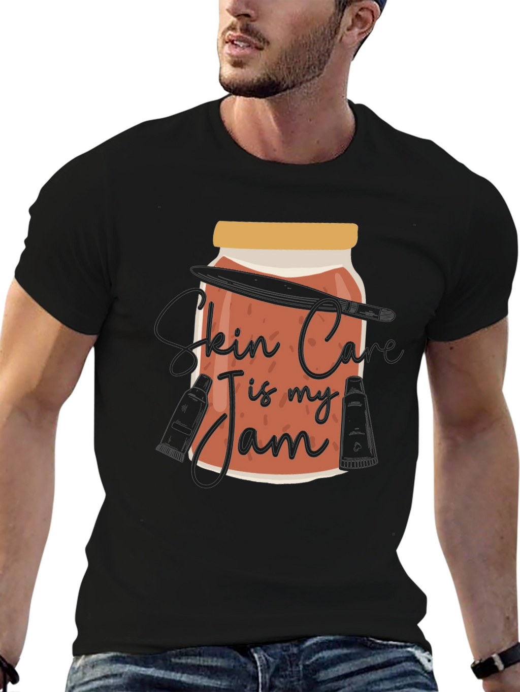 Skin Care Is My Jam Graphic Tee