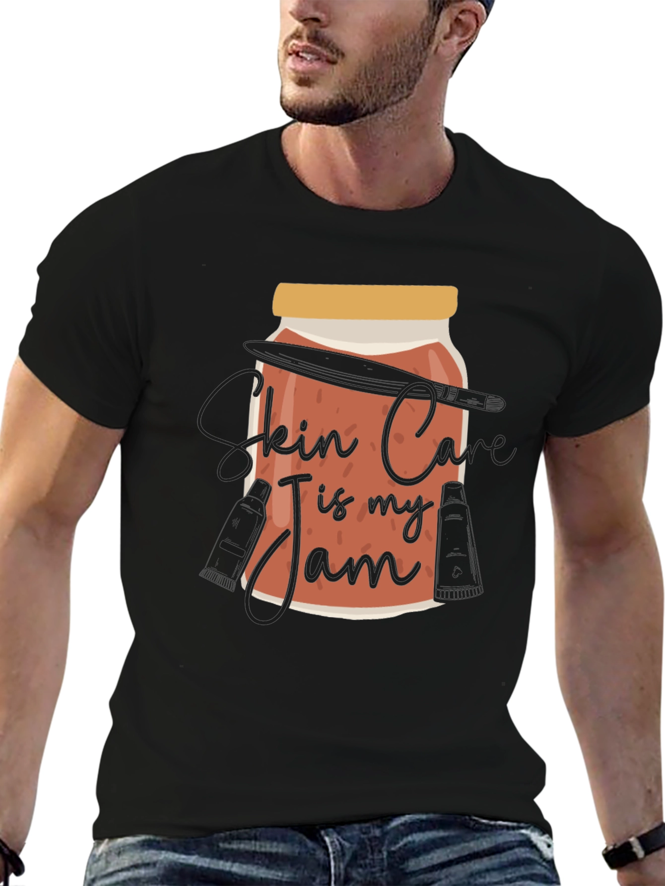 Skin Care Is My Jam Graphic Tee