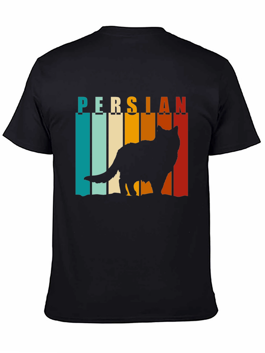 Retro Persian Cat T-Shirt